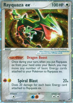 Rayquaza ex (102/107) [Deoxys] - Ultra Rare
