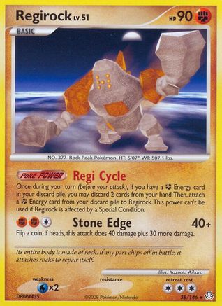 Regirock (38/146) [Legends Awakened] - Rare