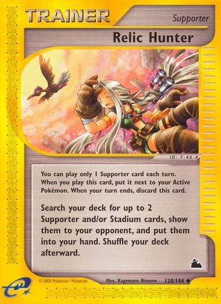 Relic Hunter (120/144) [Skyridge] - Uncommon