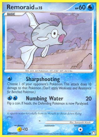 Remoraid (95/123) [Mysterious Treasures] - Common
