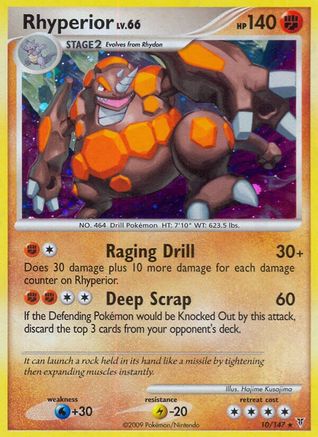Rhyperior (10/147) [Supreme Victors] Reverse Holofoil - Holo Rare