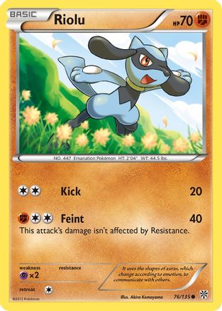 Riolu (76/135) [Plasma Storm] - Common
