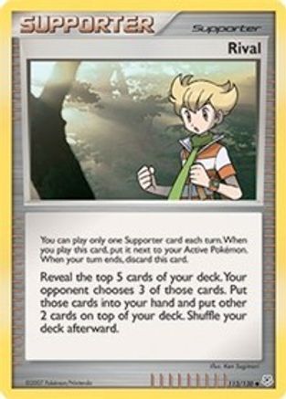 Rival (113/130) [Diamond and Pearl] Reverse Holofoil - Uncommon