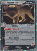 Rocket's Persian ex (116/115) [Unseen Forces] Holofoil - Secret Rare