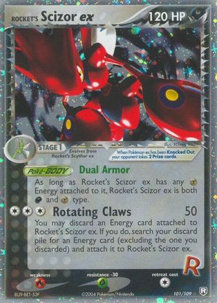 Rocket's Scizor ex (101/109) [Team Rocket Returns] Holofoil - Ultra Rare