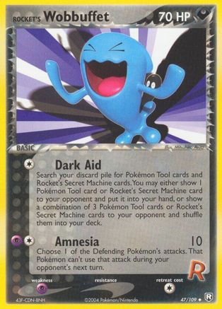 Rocket's Wobbuffet (047/109) [Team Rocket Returns] Reverse Holofoil - Uncommon
