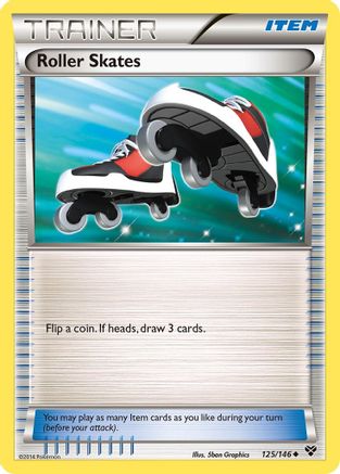 Roller Skates (125/146) [XY Base Set] - Uncommon