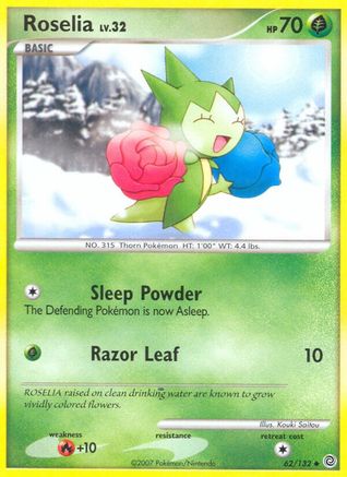 Roselia (62/132) [Secret Wonders] - Uncommon