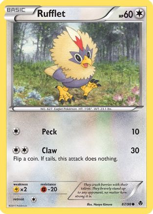 Rufflet (87/98) [Emerging Powers] - Uncommon