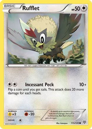 Rufflet (115/135) [Plasma Storm] - Common