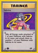 Sabrina (110/132) [Gym Challenge] 1st Edition - Rare