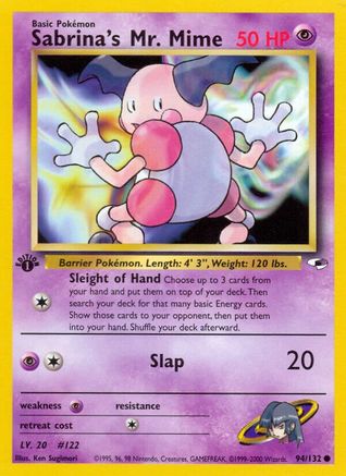 Sabrina's Mr. Mime (094/132) [Gym Heroes] 1st Edition - Common