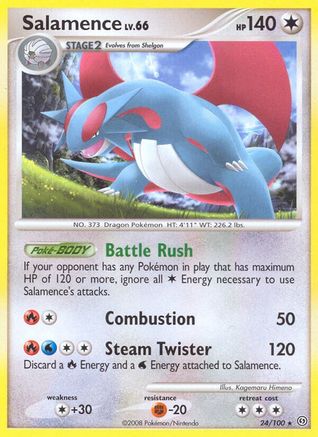 Salamence (24/100) [Stormfront] - Rare