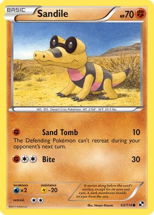Sandile (63/114) [Black and White] - Common