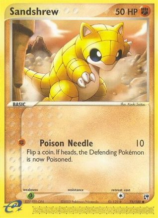 Sandshrew (075/100) [Sandstorm] - Common