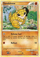 Sandshrew (079/123) [HeartGold SoulSilver] Reverse Holofoil - Common