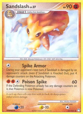 Sandslash (61/123) [Mysterious Treasures] - Uncommon