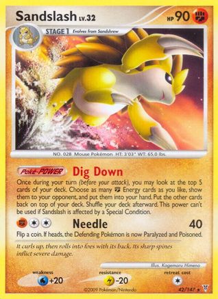 Sandslash (42/147) [Supreme Victors] - Rare