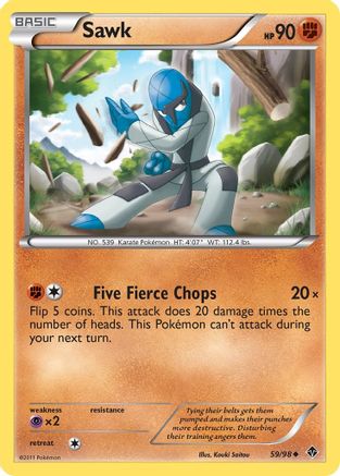 Sawk (59/98) [Emerging Powers] - Uncommon