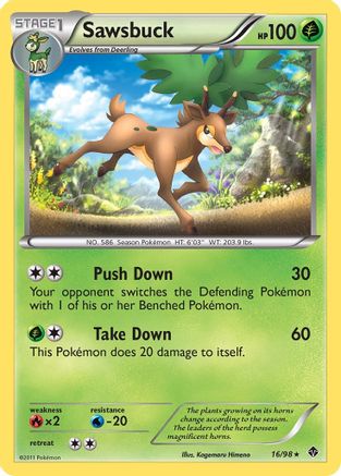 Sawsbuck (16/98) [Emerging Powers] - Rare