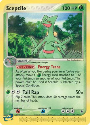 Sceptile (20/109) [Ruby and Sapphire] - Rare