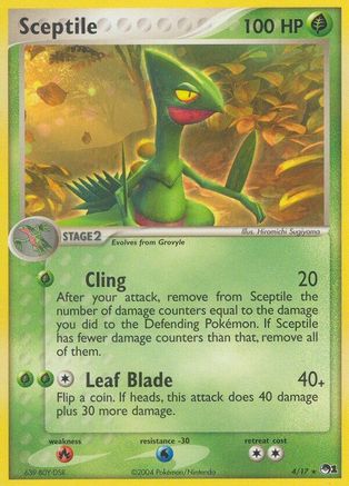 Sceptile (4/17) [POP Series 1] Holofoil - Rare