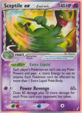 Sceptile ex (Delta Species) (96/100) [Crystal Guardians] Holofoil - Ultra Rare