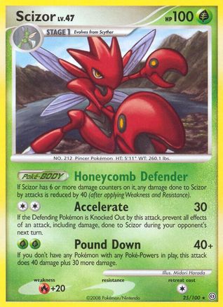 Scizor (25/100) [Stormfront] - Rare