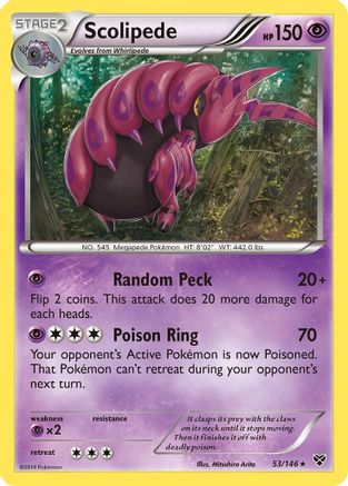 Scolipede (53/146) [XY Base Set] - Rare