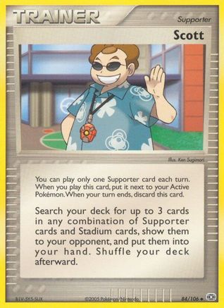 Scott (84/106) [Emerald] Reverse Holofoil - Uncommon