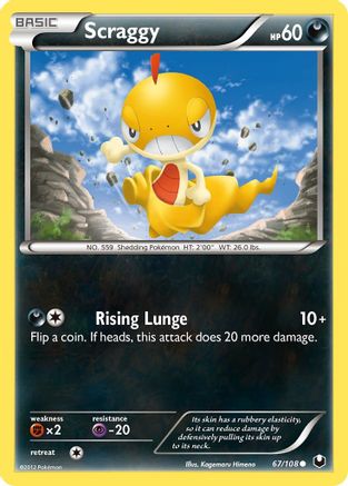 Scraggy (67/108) [Dark Explorers] - Common