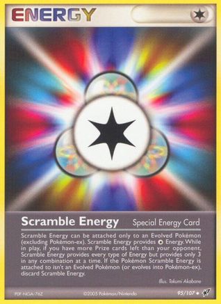 Scramble Energy (95/107) [Deoxys] Reverse Holofoil - Uncommon