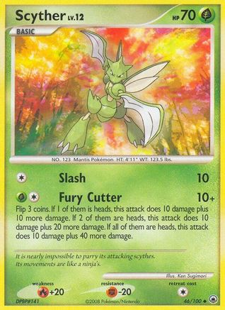 Scyther (046/100) [Majestic Dawn] Reverse Holofoil - Uncommon