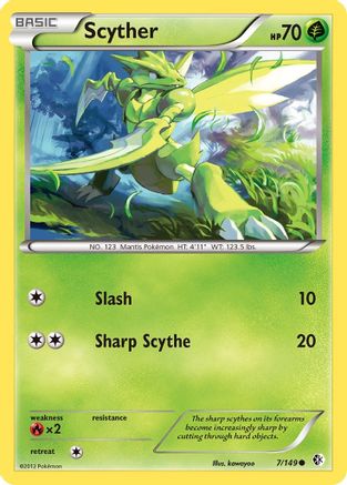 Scyther (7/149) [Boundaries Crossed] - Common