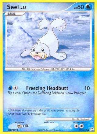 Seel (097/123) [Mysterious Treasures] - Common