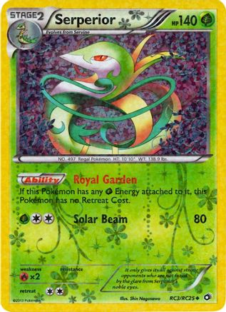 Serperior (RC3/113) [Legendary Treasures Radiant Collection] Holofoil - Uncommon