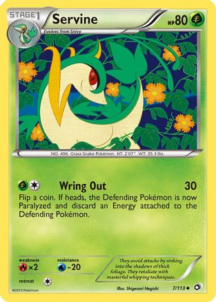 Servine (007/113) [Legendary Treasures] - Uncommon