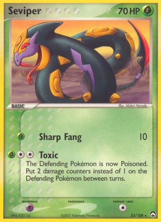 Seviper (23/108) [Power Keepers] - Rare