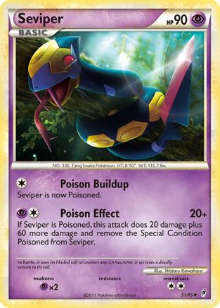 Seviper (51/95) [Call of Legends] - Uncommon