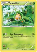 Sewaddle (009/113) [Legendary Treasures] Reverse Holofoil - Common