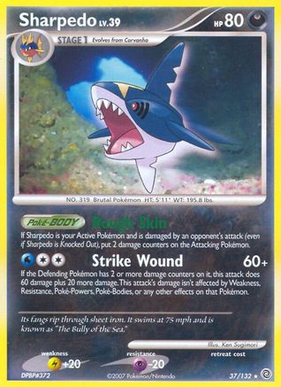 Sharpedo (37/132) [Secret Wonders] - Rare
