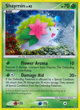 Shaymin (14/127) [Platinum] Reverse Holofoil - Holo Rare