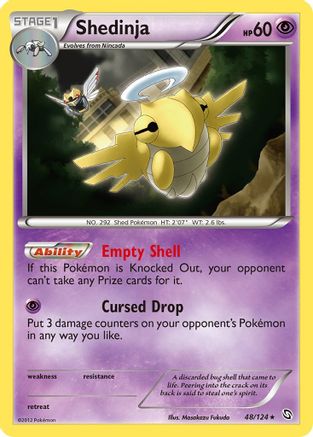 Shedinja (048/124) [Dragons Exalted] - Rare