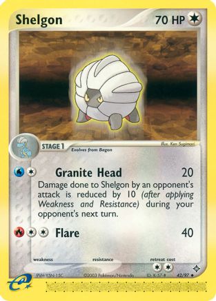 Shelgon (42/097) [Dragon] - Uncommon