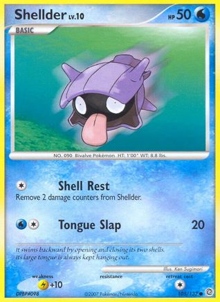 Shellder (105/132) [Secret Wonders] - Common