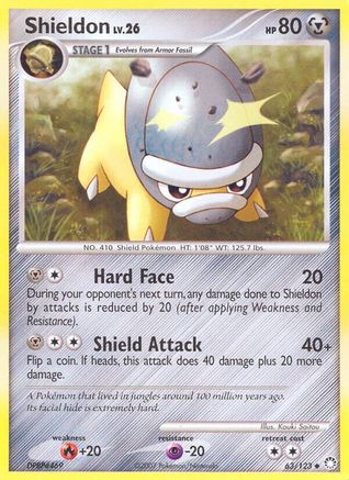 Shieldon (063/123) [Mysterious Treasures] - Uncommon