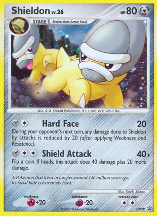 Shieldon - DP08 (DP08/56) [Diamond and Pearl Promos] Holofoil - Promo