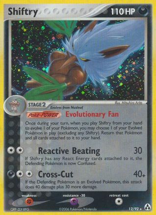 Shiftry (12/92) [Legend Maker] Reverse Holofoil - Holo Rare