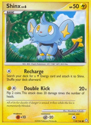 Shinx (118/146) [Legends Awakened] Reverse Holofoil - Common