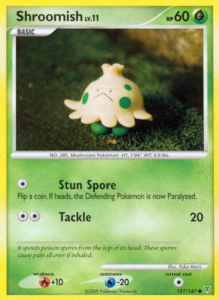 Shroomish (127/147) [Supreme Victors] Reverse Holofoil - Common